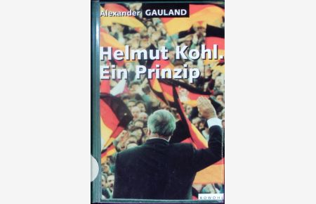 Helmut Kohl.   - Ein Prinzip.