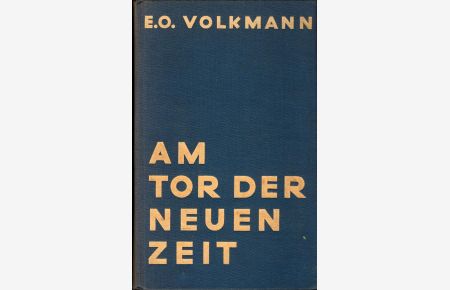 Am Tor der neuen Zeit