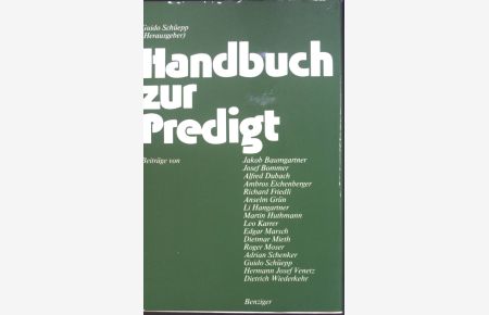 Handbuch zur Predigt.