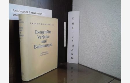 Exegetische Versuche und Besinnungen - 2 Teile in 1 Band (komplett)
