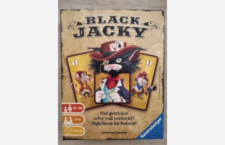 Black Jacky - Gut getrickst oder voll verzockt? [Kartenspiel].   - Achtung: Nicht geeignet für Kinder unter 3 Jahren.