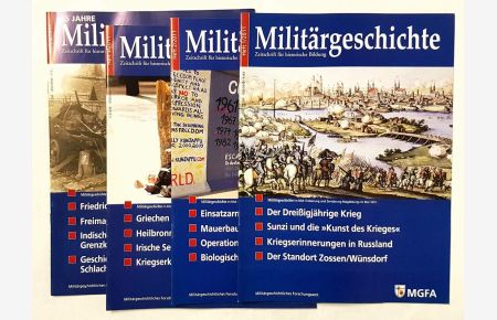 Militärgeschichte. Zeitschrift für historische Bildung. Heft 1-4, 2011.