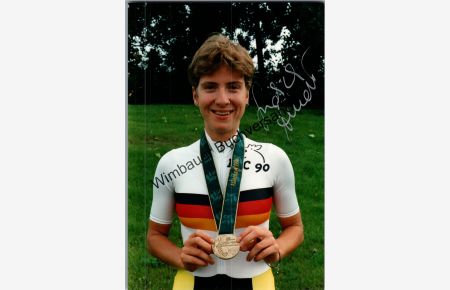 Original Autogramm Judith Arndt Radsport /// Autogramm Autograph signiert signed signee