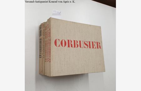 oeuvre complète 1910 - 1970. 8 Bände/8 volumes (komplett/complète)  - Publièe par W. Boesiger/ Max Bill