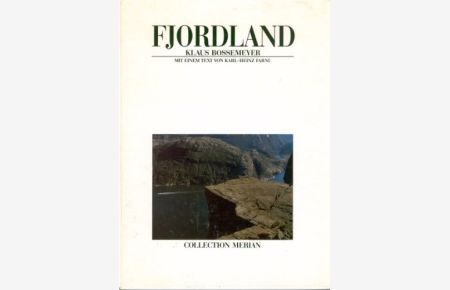 Fjordland. Collection Merian  - Mit e. Text von Karl-Heinz Farni /
