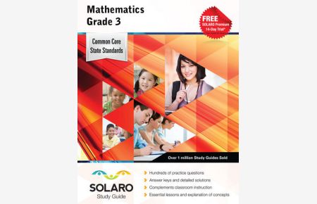 Solaro Mathematics 3: Common Core State Standards (Common Core Study Guides)