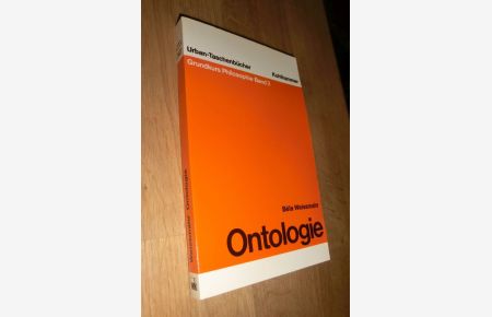 Ontologie Grundkurs Philosophie Band 3