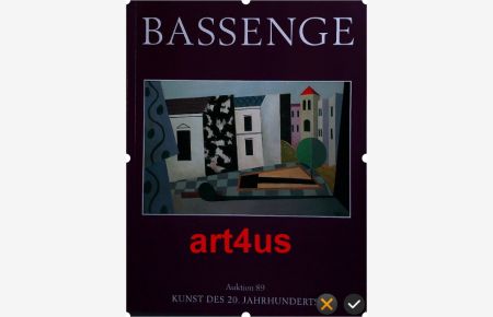 Bassenge :  - Kunst- und Buchauktionen ; Kunst des 20. Jahrhunderts : Miscellaneen und Trouvaillen des 20. Jahrhunderts ; Auktion 89 ; 9. Juni 2007