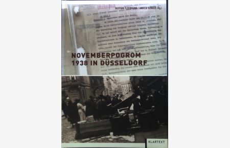 Novemberpogrom 1938 in Düsseldorf.