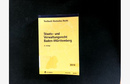 Staats- und Verwaltungsrecht Baden-Württemberg. (Textbuch Deutsches Recht).