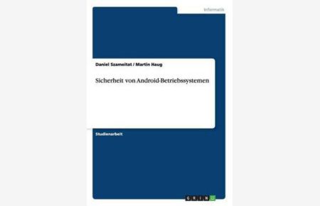 Sicherheit von Android-Betriebssystemen