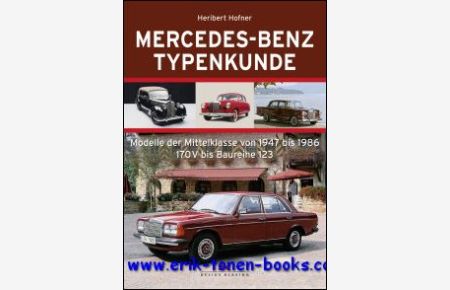 Mercedes-Benz Typenkunde, Modelle der Mittelklasse von 1947 bis 1986 170 V bis Baureihe 123