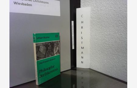 Philosophie der Erkenntnis - Das Vorverständnis und die Erfahrung des Neuen.   - Kohlhammer-Urban-Taschenbücher ; 126