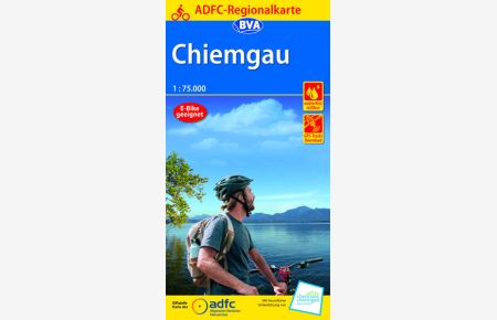 ADFC-Regionalkarte Chiemgau 1:75. 000, mit Tagestourenvorschlägen, reiß- und wetterfest, E-Bike-geeignet, GPS-Tracks Download (ADFC-Regionalkarte 1:75000)