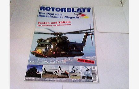 ROTORBLATT Das Deutsche Hubschrauber Magazin Dez 2001-Feb 2002 8. Jg Nr. 4
