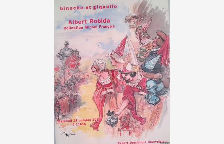 Albert Robida, collection Michel François: Livres, aquarelles et dessins originaux