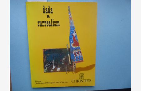 dada and surrealism - London, Wednesday 29 November 1989 - Christie's auction catalogue.