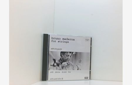 Bruno Maderna For Strings