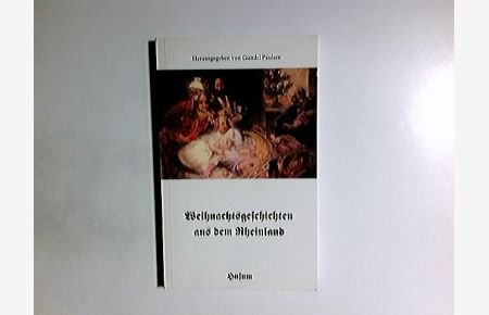 Weihnachtsgeschichten aus dem Rheinland und der Pfalz.   - hrsg. von Gundel Paulsen / Husum-Taschenbuch