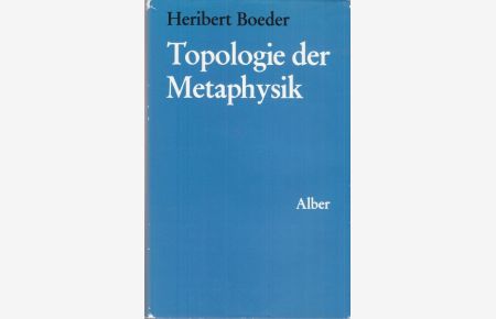Topologie der Metapysik