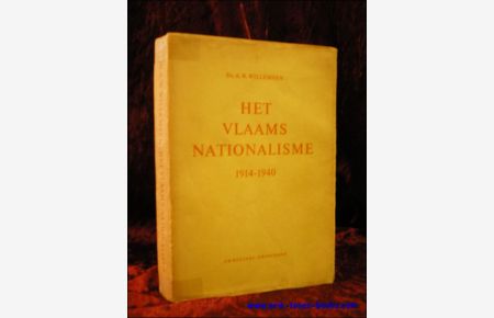 HET VLAAMS NATIONALISME 1914 - 1940,