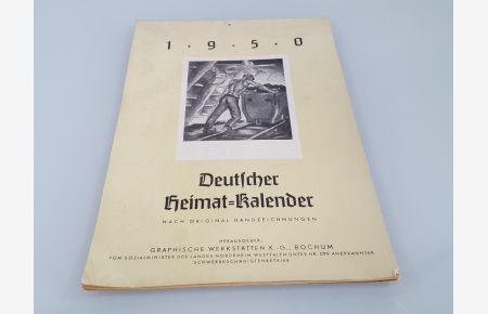 Deutscher Heimat-Kalender 1950