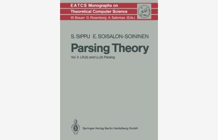 Parsing Theory  - Volume II LR(k) and LL(k) Parsing