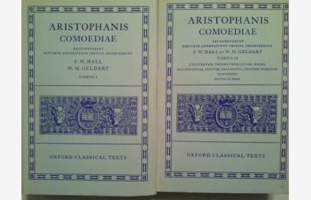 Aristophanis Comoediae:Tomus I+II (Oxford Classical Texts)