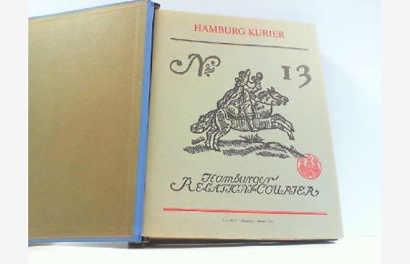 Hamburg Kurier. Hier 3. und 4. Jahrgang 1965 und 1966 Heft 13-24 in betitelten Original-Sammelordner komplett!