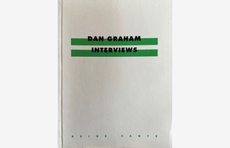 Dan Graham. Interviews.