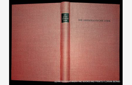 Die amerikanische Lyrik von Edgar Allan Poe bis Wallace Stevens. Hg. v. Martin Christadler. (= Ars interpretandi, Bd. 4).