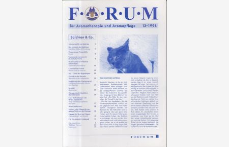 Forum - Aromatherapie - Aromapflege  - - Thema: Baldrian & Co.