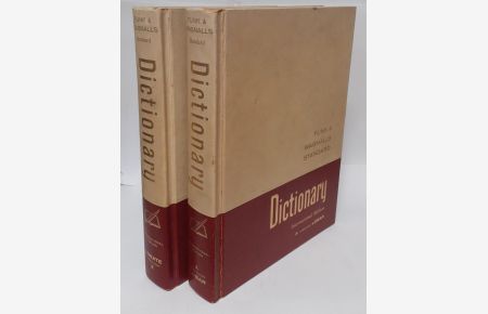 Standard Dictionary of the English Language (International Edition) Language Dictionary, Volume 1 and 2 (complete).