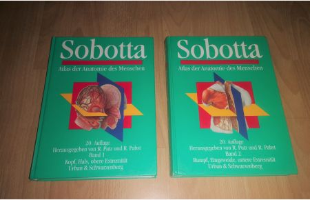 Sobotta - Atlas der Anatomie des Menschen Band 1 + 2 / Paket, Set, Bundle