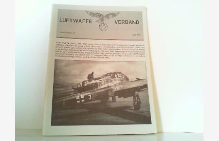 Luftwaffe Verband Journal Issue Number 10 April 1997.