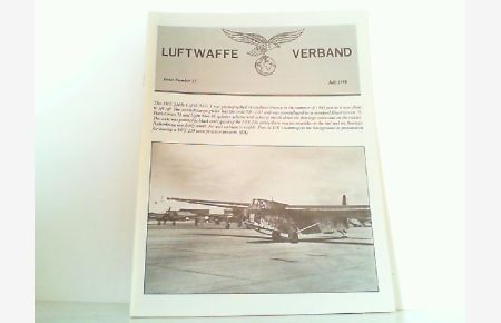 Luftwaffe Verband Journal Issue Number 15 July 1998.