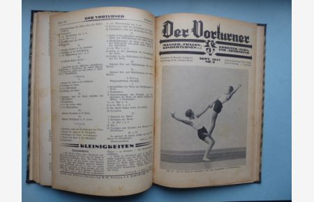 Der Vorturner (Zeitschrift). Männer-, Frauen-, Kinderturnen. Arbeiter - Turn - und - Sportbund.   - Siebenter Jahrgang Januar 1927 bis Dezember 1927 (somit komplett in 12 Heften).