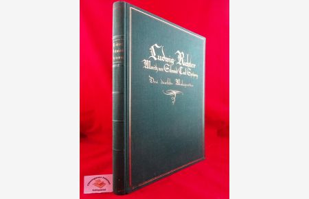 Ludwig Richter / Moritz von Schwind / Carl Spitzweg / Drei deutsche Malerpoeten / Text und Bilderläuterungen von Karl Löffler