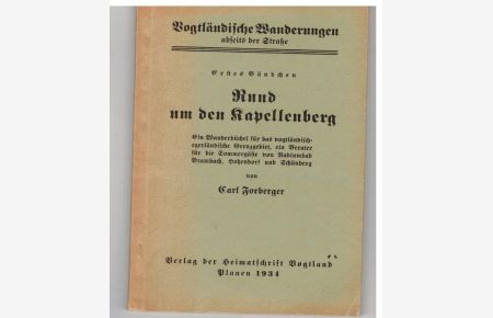 Rund um den Kapellenberg. aus Vogtländische Wanderungen Heft 1