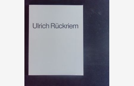 Ulrich Rückriem.   - Skulpturen - Zeichnungen; Westfälisches Landesmuseum für Kunst und Kulturgeschichte Münster, Landschaftsverband Westfalen-Lippe, 14. Juni - 3. November.
