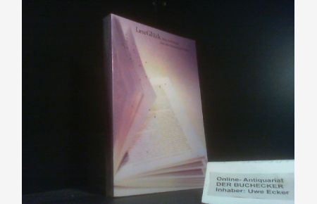 Lese-Glück : eine Anthologie über den Himmel auf Erden.   - hrsg. von Doris Maurer / Teil von: Bibliothek des Börsenvereins des Deutschen Buchhandels e.V.