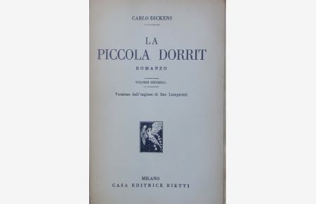 LA PICCOLA DORRIT.   - VOLUME SECONDO