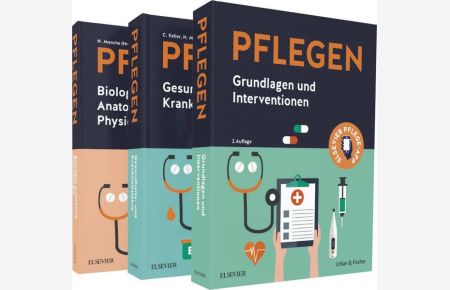 PFLEGEN Lernpaket  - Grundlagen - Anatomie - Krankheitslehre