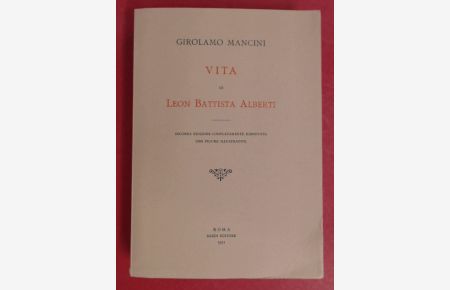 Vita di Leon Battista Alberti.