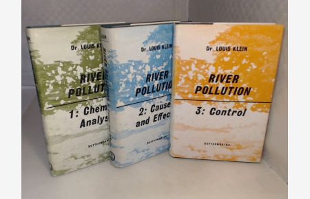River Pollution.   - Volume 1: Chemical Analysis; Volume 2: Causes and Effects; Volume 3: Control.