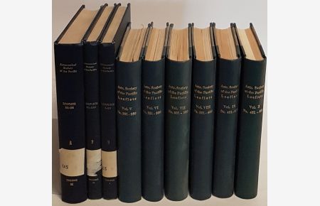 Astronomical Society of the Pacific Leaflets (9 vols. / KONVOLUT aus 9 Bänden) - Numbers 1 - 150; 201 - 500.
