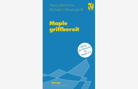 Maple griffbereit  - Alle Versionen bis Maple V 3