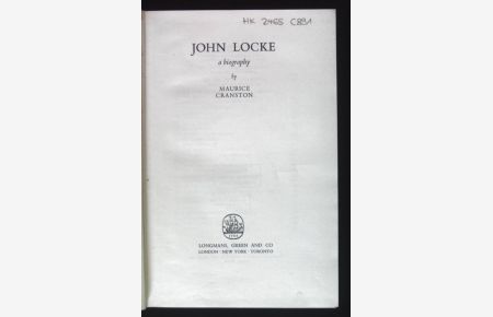 Locke a Biography.