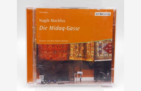 Nagib Machfus, Die Midaq-Gasse. Gelesen von Max Volkert Martens (2 CD in Box)