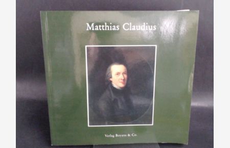 Matthias Claudius. 1740-1815.   - Ausstellung zum 250. Geburtstag.